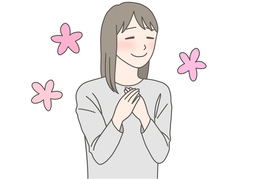 be glad toのイラスト